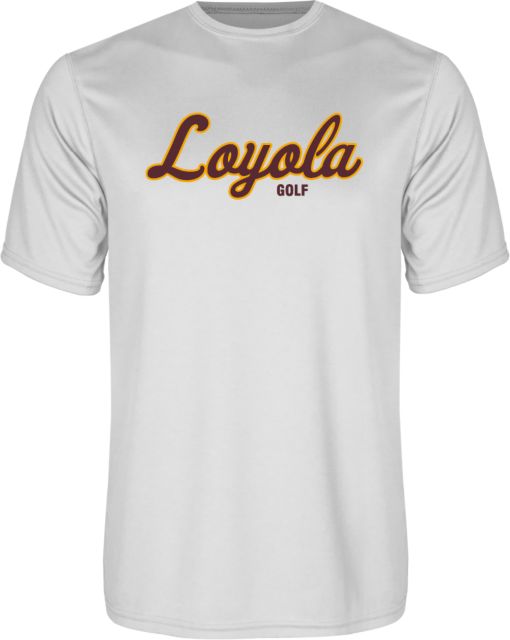 Loyola Chicago Performance Tee Golf - ONLINE ONLY