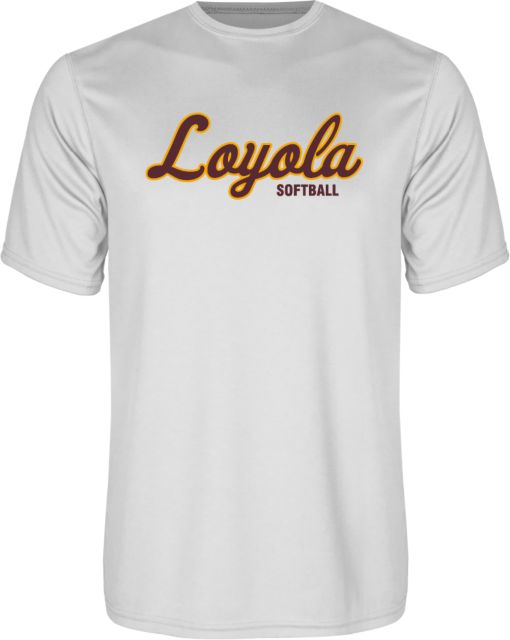 Loyola Chicago Performance Tee Softball - ONLINE ONLY