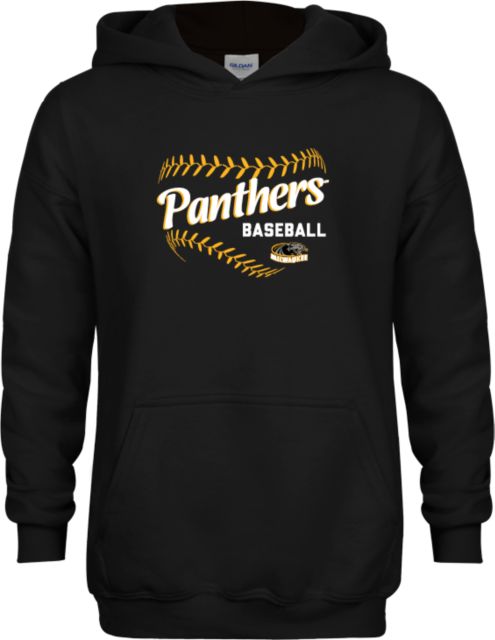 Wisconsin Milwaukee Youth Fleece Hoodie UW Milwaukee Panthers Baseball Design - ONLINE ONLY
