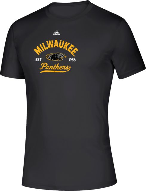 Wisconsin Milwaukee Adidas Creator Performance Tee Adidas - UW Milwaukee Est 1956 Panthers Design - ONLINE ONLY