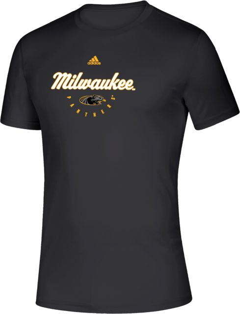 Wisconsin Milwaukee Adidas Creator Performance Tee Adidas - UW Milwaukee Panthers Script Design - ONLINE ONLY