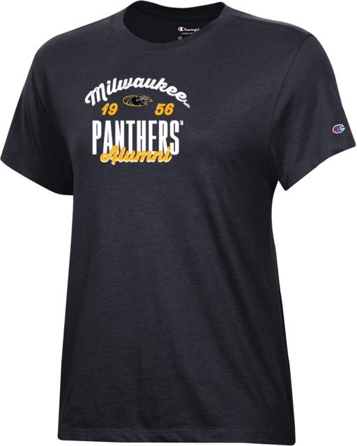 Wisconsin Milwaukee Champion Womens Core Short Sleeve Tee UW Milwaukee Est 1956 Panthers Alumni Design - ONLINE ONLY