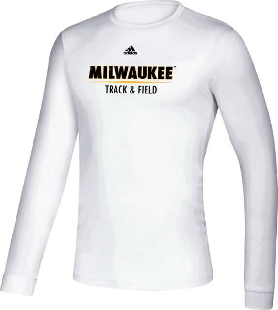 Wisconsin Milwaukee Adidas Creator Performance Long Sleeve Tee Adidas - UW Milwaukee Track and Field - ONLINE ONLY