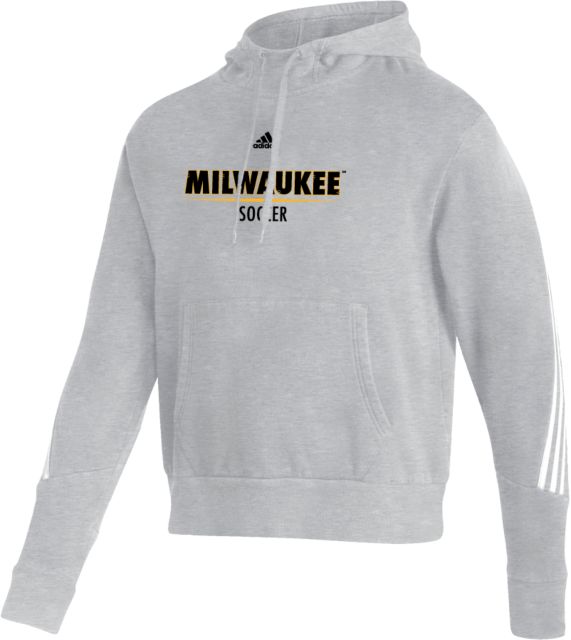 Wisconsin Milwaukee Adidas Medium Heather Pullover Hood Adidas - UW Milwaukee Soccer - ONLINE ONLY