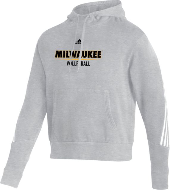 Wisconsin Milwaukee Adidas Medium Heather Pullover Hood Adidas - UW Milwaukee Volleyball - ONLINE ONLY