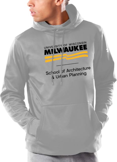 Wisconsin Milwaukee Under Armour Armour Fleece Hoodie UWM School of Architecture and Urban Planning Condensed Mark - ONLINE ONLY
