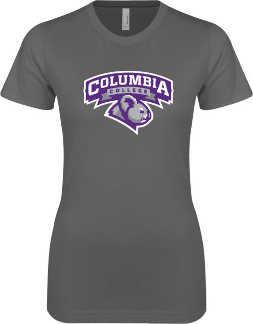 Columbia College (SC) Next Level Womens Boyfriend Tee Primary Mark - ONLINE ONLY