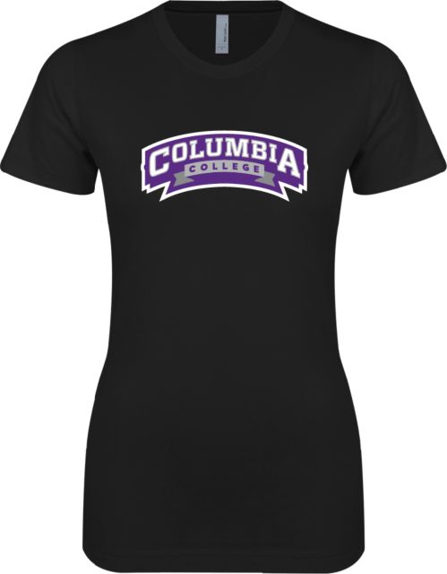 Columbia College (SC) Next Level Womens Boyfriend Tee Wordmark - ONLINE ONLY