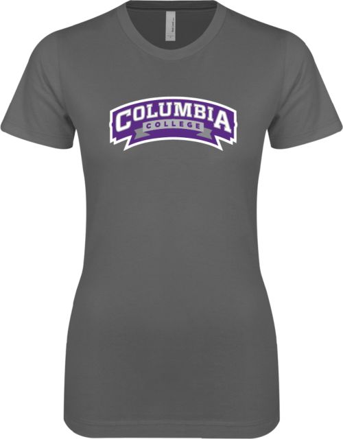 Columbia College (SC) Next Level Womens Boyfriend Tee Wordmark - ONLINE ONLY