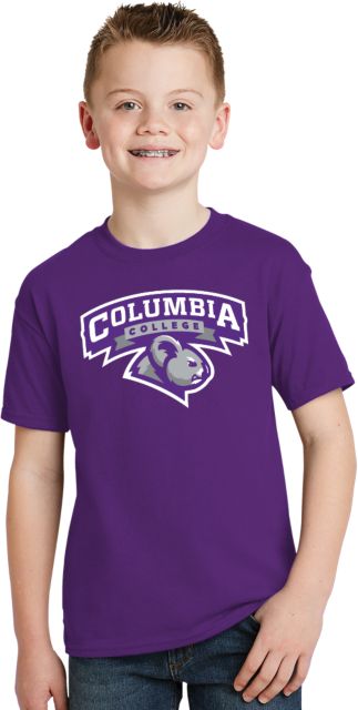 Columbia College (SC) Youth T Shirt Primary Mark - ONLINE ONLY