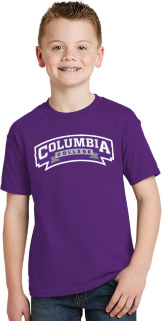 Columbia College (SC) Youth T Shirt Wordmark - ONLINE ONLY