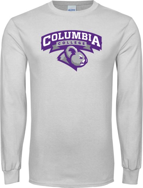 Columbia College (SC) Long Sleeve T Shirt Primary Mark - ONLINE ONLY