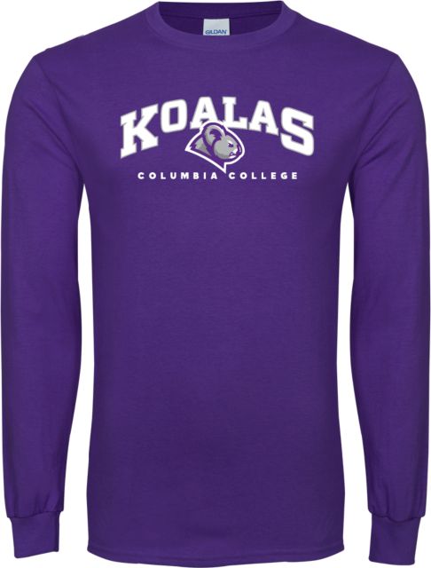 Columbia College (SC) Long Sleeve T Shirt Secondary Koalas  Mark - ONLINE ONLY
