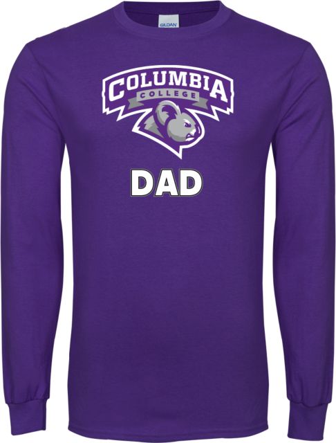 Columbia College (SC) Long Sleeve T Shirt Dad - ONLINE ONLY