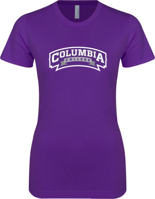 Columbia College (SC) Next Level Womens Boyfriend Tee Wordmark - ONLINE ONLY