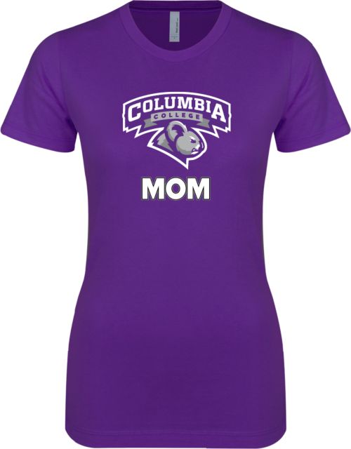 Columbia College (SC) Next Level Ladies SoftStyle Junior Fitted Tee Mom - ONLINE ONLY