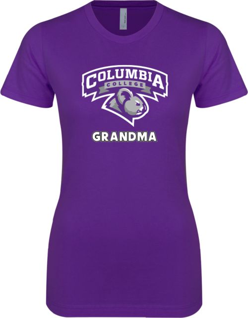 Columbia College (SC) Next Level Ladies SoftStyle Junior Fitted Tee Grandma - ONLINE ONLY