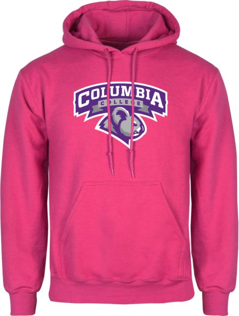 Columbia College (SC) Womens Fleece Hoodie Primary Mark - ONLINE ONLY