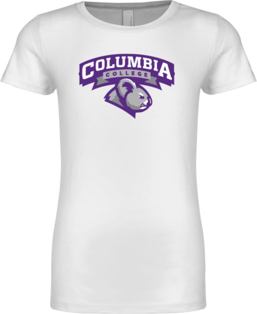 Columbia College (SC) Next Level Girls Fashion Fit T Shirt Primary Mark - ONLINE ONLY