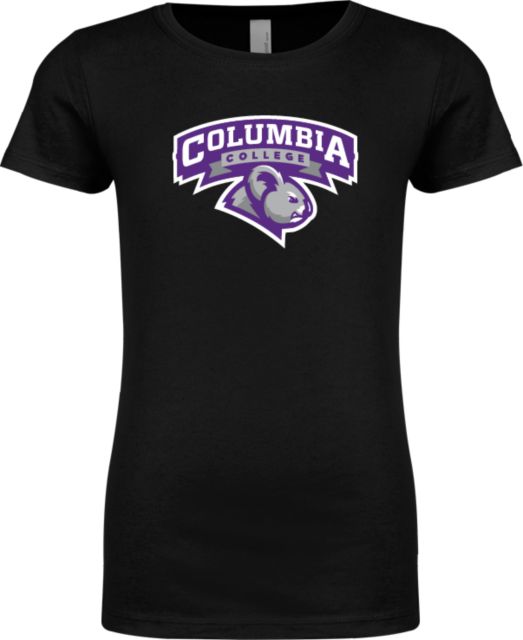 Columbia College (SC) Next Level Girls Fashion Fit T Shirt Primary Mark - ONLINE ONLY