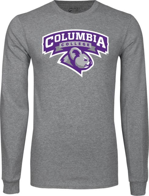 Columbia College (SC) Long Sleeve T Shirt Primary Mark - ONLINE ONLY