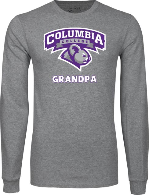 Columbia College (SC) Long Sleeve T Shirt Grandpa - ONLINE ONLY