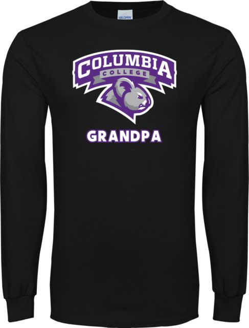 Columbia College (SC) Long Sleeve T Shirt Grandpa - ONLINE ONLY