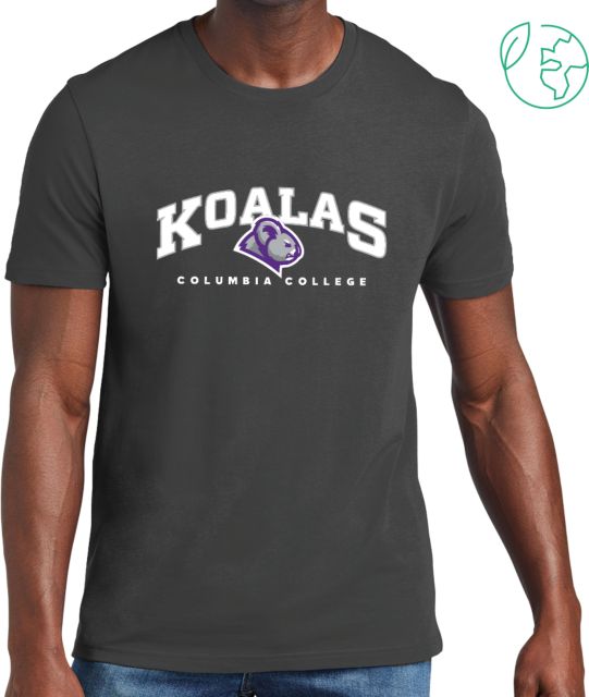 Columbia College (SC) Allmade Organic Cotton Tee Secondary Koalas  Mark - ONLINE ONLY