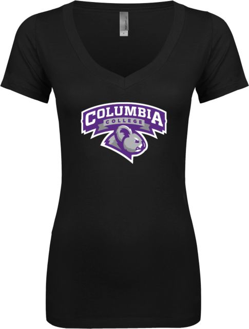 Columbia College (SC) Next Level Womens Ideal V Tee Primary Mark - ONLINE ONLY