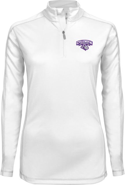 Columbia College (SC) Syntrel Womens Interlock 1/4 Zip Primary Mark - ONLINE ONLY