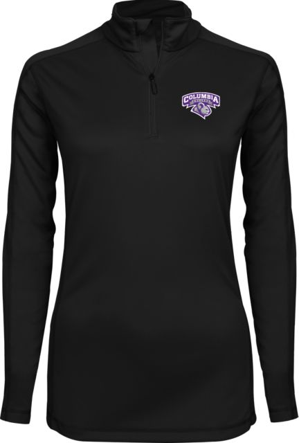 Columbia College (SC) Syntrel Womens Interlock 1/4 Zip Primary Mark - ONLINE ONLY