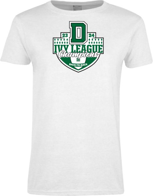 Dartmouth Womens Short Sleeve Tee Dartmouth College Ivy League Champions Patch - ONLINE ONLY