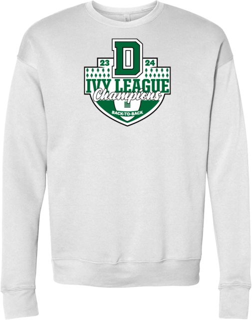 Dartmouth Bella + Canvas Fleece Crew Dartmouth College Ivy League Champions Patch - ONLINE ONLY