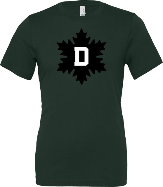 Dartmouth Bella + Canvas Forest Green Jersey Cotton T Shirt D Snowflake - ONLINE ONLY
