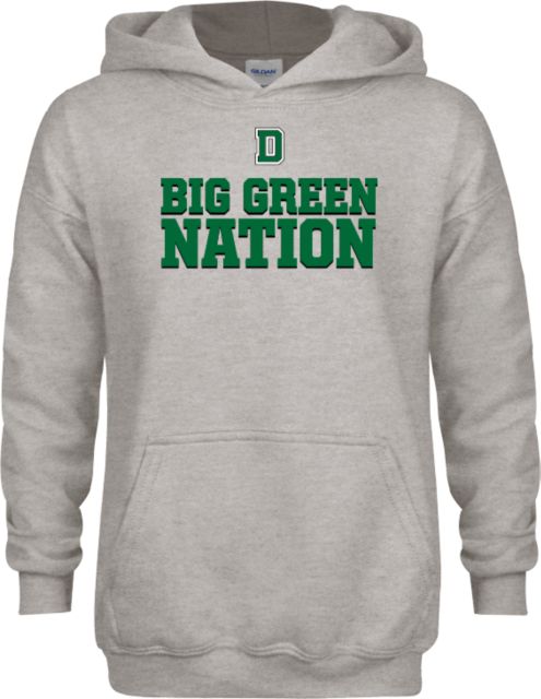 Dartmouth Youth Fleece Hood Big Green Nation - ONLINE ONLY