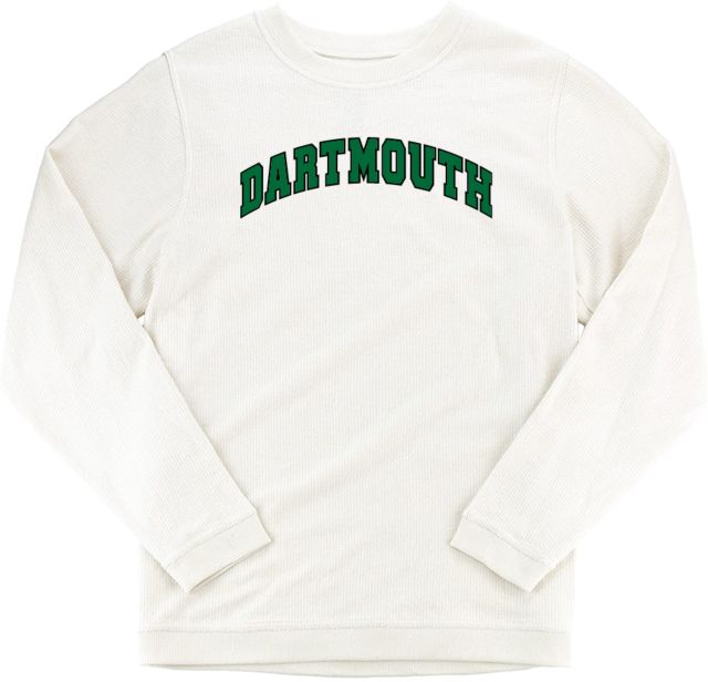 Dartmouth Boxercraft Womens Cream Corded Crew Dartmouth Arched - ONLINE ONLY