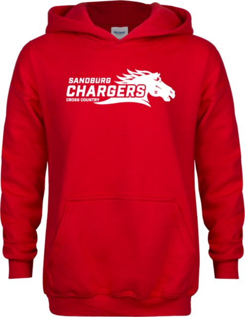 Carl Sandburg Youth Fleece Hoodie Cross Country - Sandburg - ONLINE ONLY