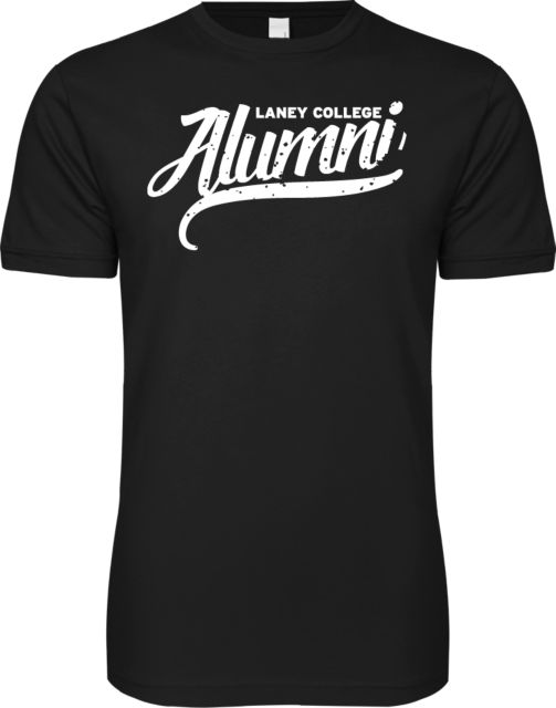 Laney College Next Level SoftStyle T Shirt Laney College - Alumni Script Distressed - ONLINE ONLY