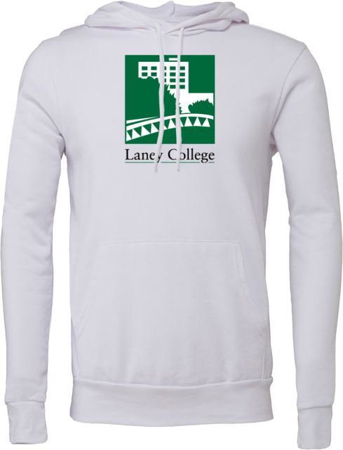 Laney College Bella + Canvas Fleece Hood Laney College Logo - ONLINE ONLY
