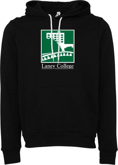 Laney College Bella + Canvas Fleece Hood Laney College Logo - ONLINE ONLY