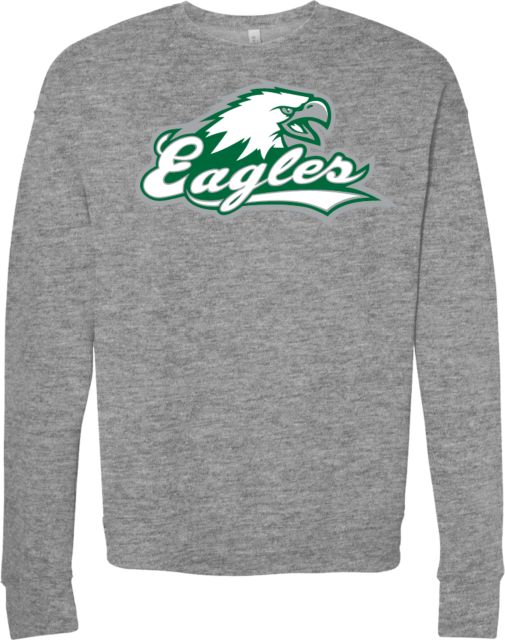 Laney College Bella + Canvas Fleece Crew Laney College Athletic Mark - ONLINE ONLY