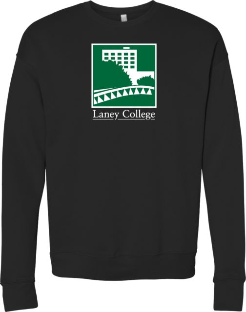 Laney College Bella + Canvas Fleece Crew Laney College Logo - ONLINE ONLY