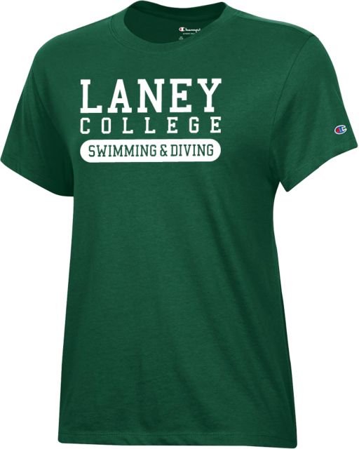 Laney College Champion Womens Core Short Sleeve Tee Laney College - Swimming and Diving - ONLINE ONLY