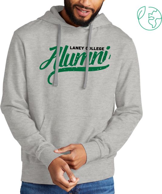 Laney College Allmade Organic French Terry Pullover Hoodie Laney College - Alumni Script Distressed - ONLINE ONLY