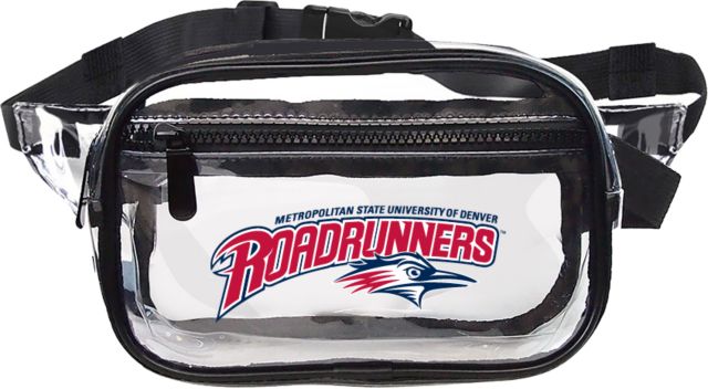 MSU Denver Clear Fanny Pack Primary Mark