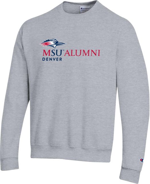 MSU Denver Champion Fleece Crew MSU Denver Alumni  Flat