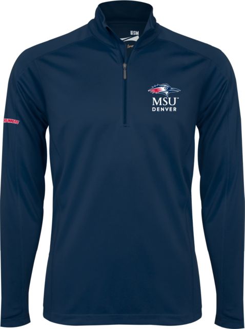 MSU Denver Syntrel Interlock 1/4 Zip MSU Denver Stacked