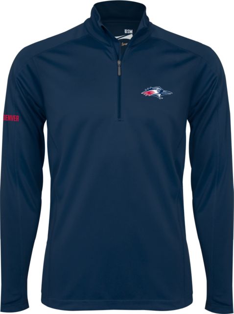 MSU Denver Syntrel Interlock 1/4 Zip Roadrunner Head