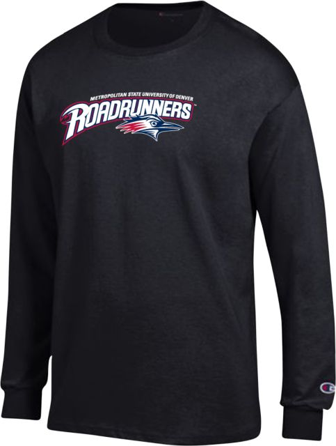 MSU Denver Champion Long Sleeve T Shirt Primary Mark