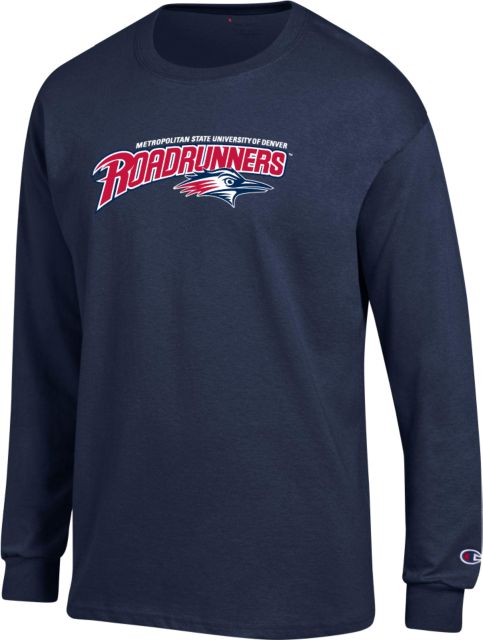 MSU Denver Champion Long Sleeve T Shirt Primary Mark